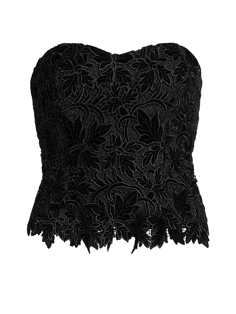 Martin Lace Bustier Top