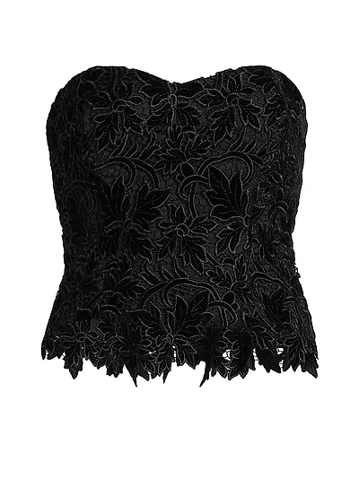 Martin Lace Bustier Top