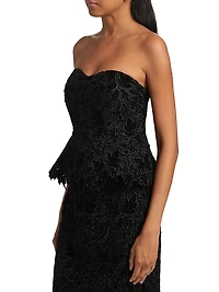 Martin Lace Bustier Top