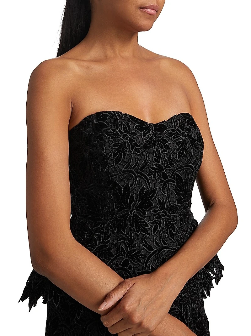 Martin Lace Bustier Top