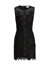 Judy Lace Sleeveless Minidress