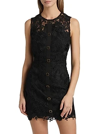 Judy Lace Sleeveless Minidress
