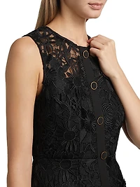 Judy Lace Sleeveless Minidress