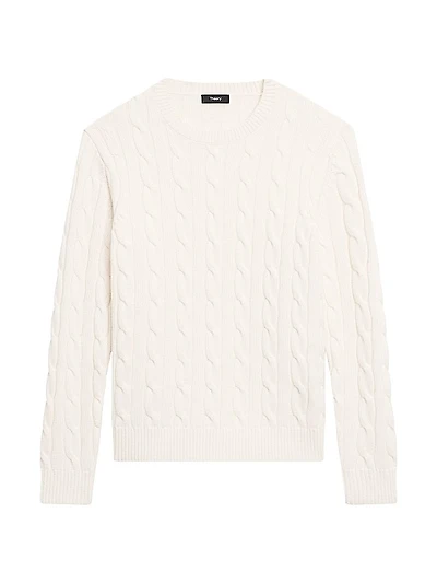 Montana Wool Cable-Knit Sweater