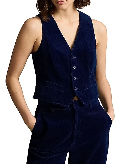 Cotton Corduroy Vest