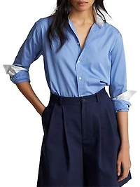 Relaxed Fit Cotton Shirt