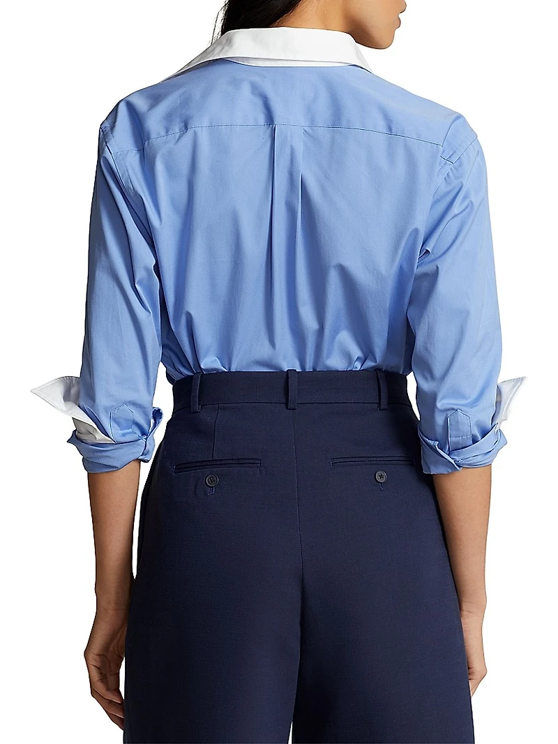 Relaxed Fit Cotton Shirt