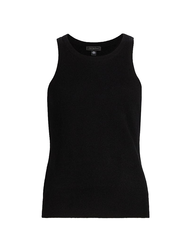 Scoopneck Cashmere Tank