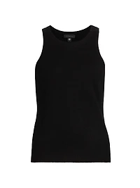 Scoopneck Cashmere Tank