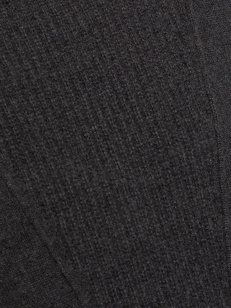 Ribbed Cashmere Turtleneck
