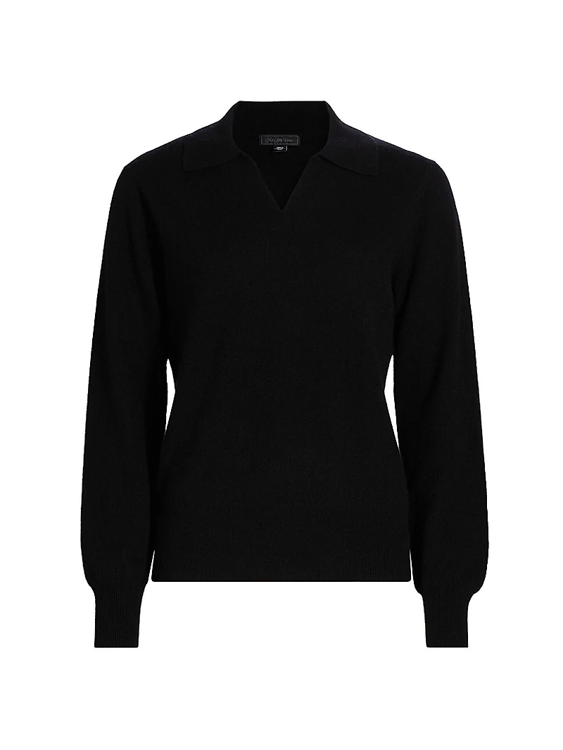 Cashmere Polo Sweater