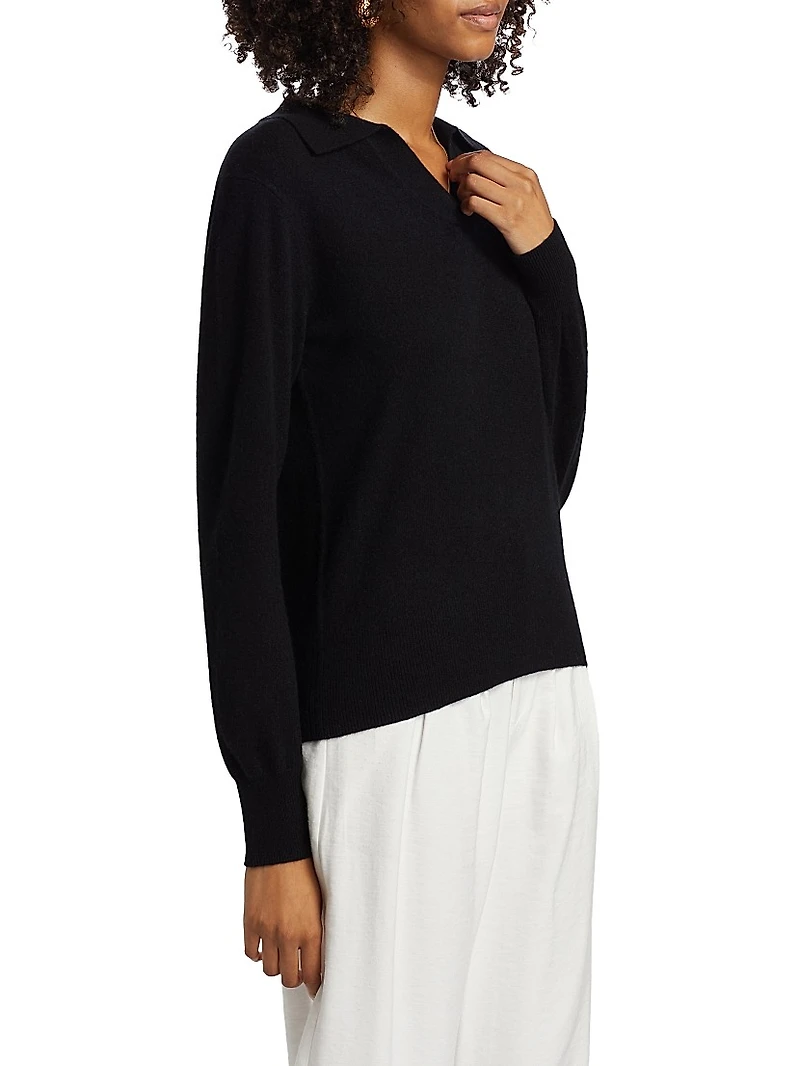 Cashmere Polo Sweater