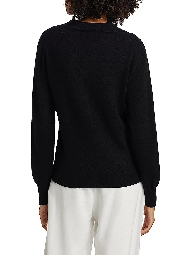 Cashmere Polo Sweater