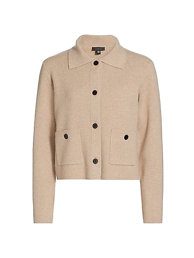 Cashmere Collared Cardigan
