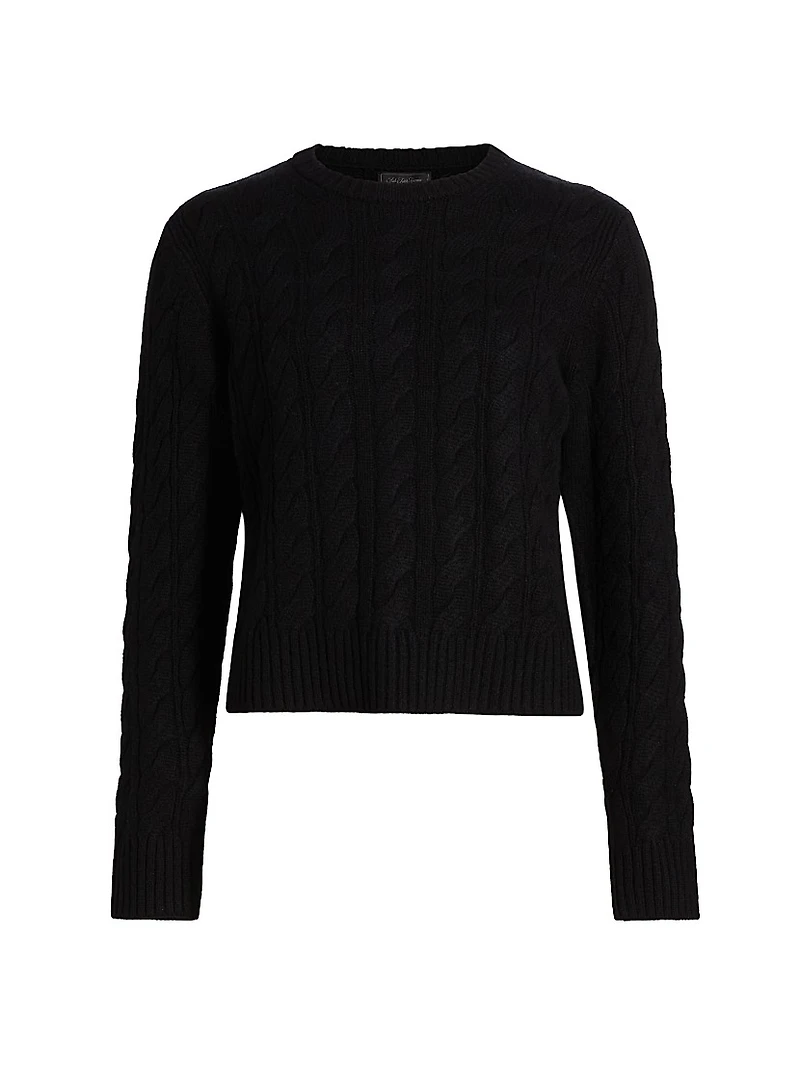 Cable-Knit Cashmere Pullover