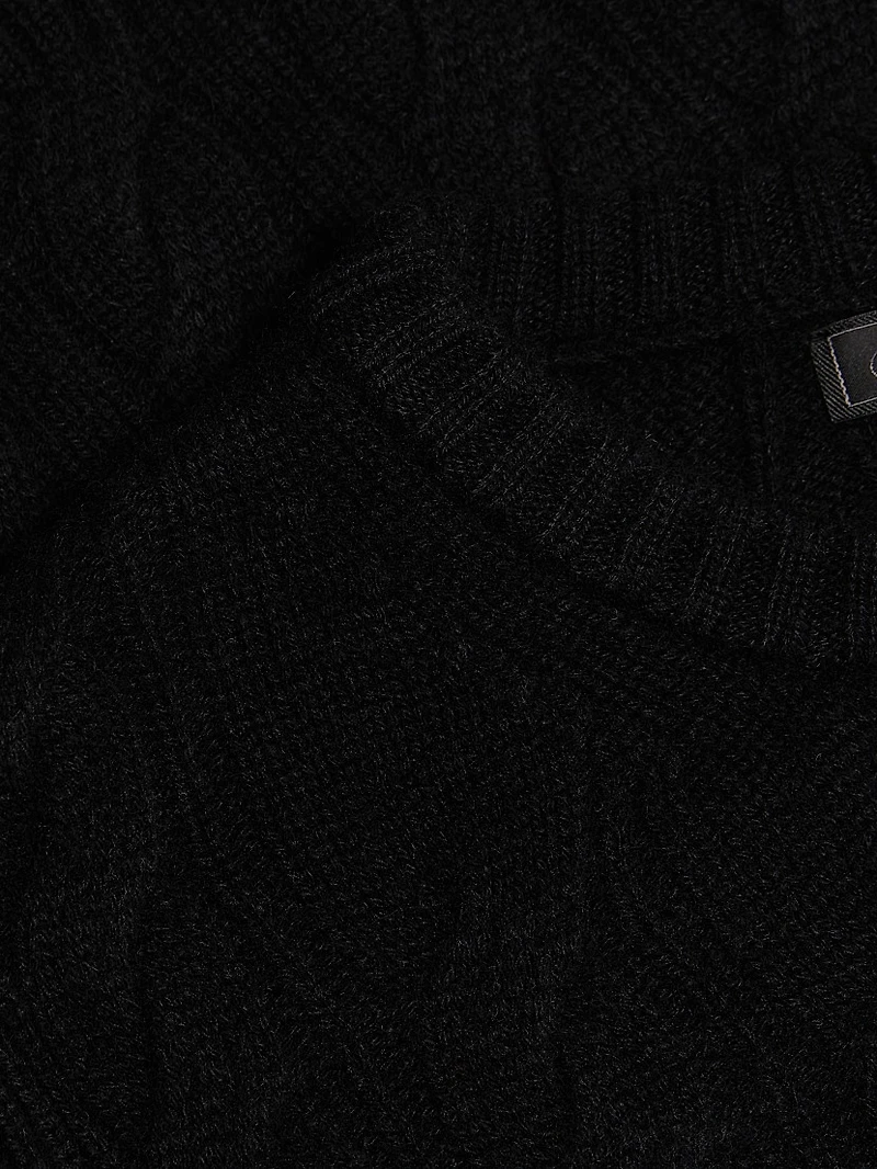 Cable-Knit Cashmere Pullover