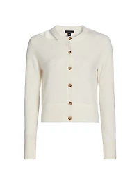 Cut-Out Cashmere Cardigan