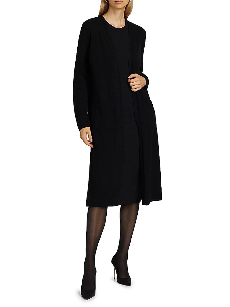 COLLECTION Cashmere Open-Front Duster