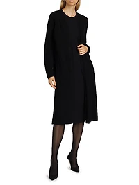 COLLECTION Cashmere Open-Front Duster