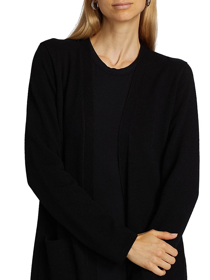 COLLECTION Cashmere Open-Front Duster