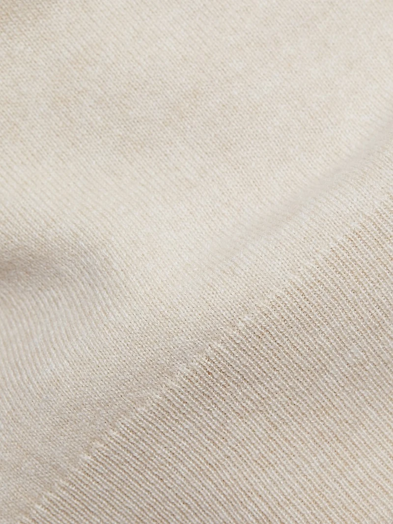 One-Shoulder Cashmere Sweater