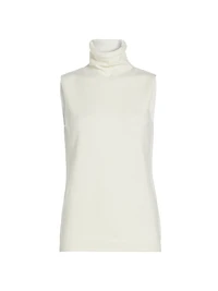 COLLECTION Cashmere Turtleneck Vest