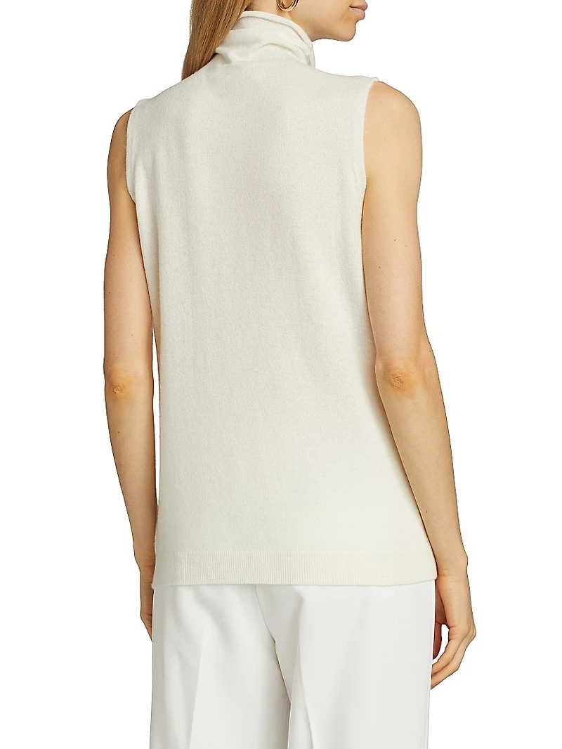 COLLECTION Cashmere Turtleneck Vest