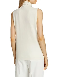 COLLECTION Cashmere Turtleneck Vest