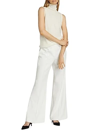COLLECTION Cashmere Turtleneck Vest