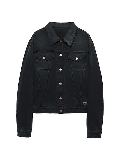 Denim Blouson Jacket