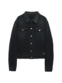 Denim Blouson Jacket