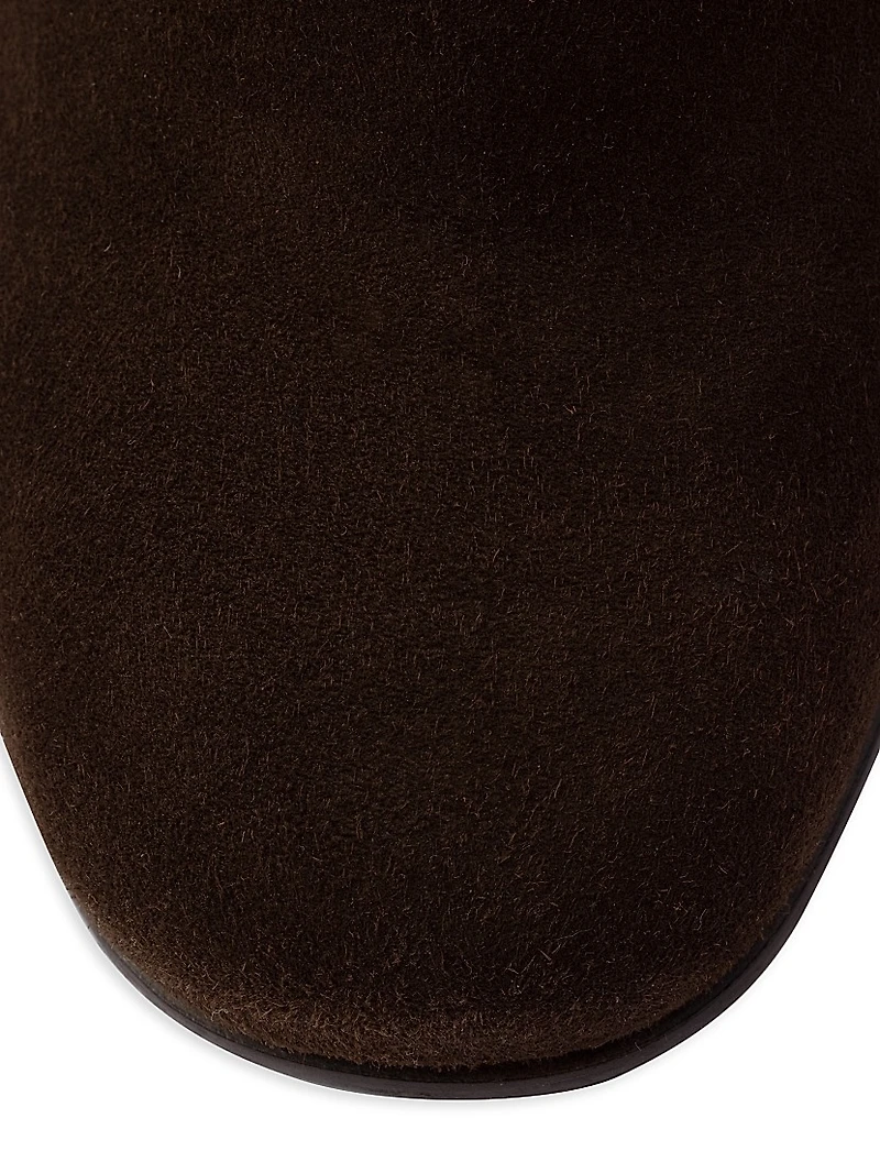 Suede Booties