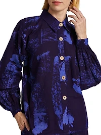 Ayoka Abstract Cotton Shirt