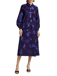 Ayoka Abstract Cotton Shirt