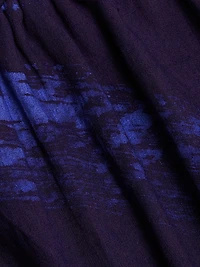 Ayoka Abstract Cotton Midi-Skirt