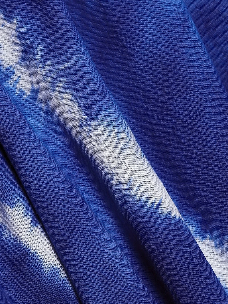 Ibukun Tie-Dye Ruffled Cotton Maxi-Dress