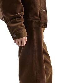 Wide Legged Corduroy Pants