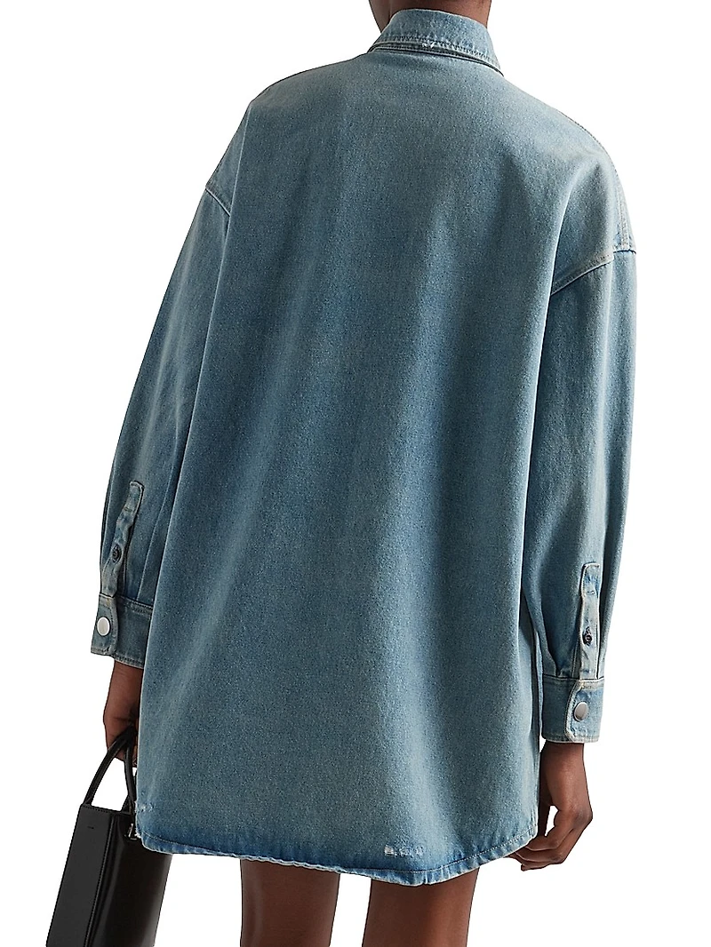 Oversized Denim Shirt