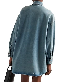 Oversized Denim Shirt