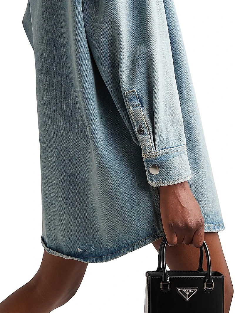 Oversized Denim Shirt
