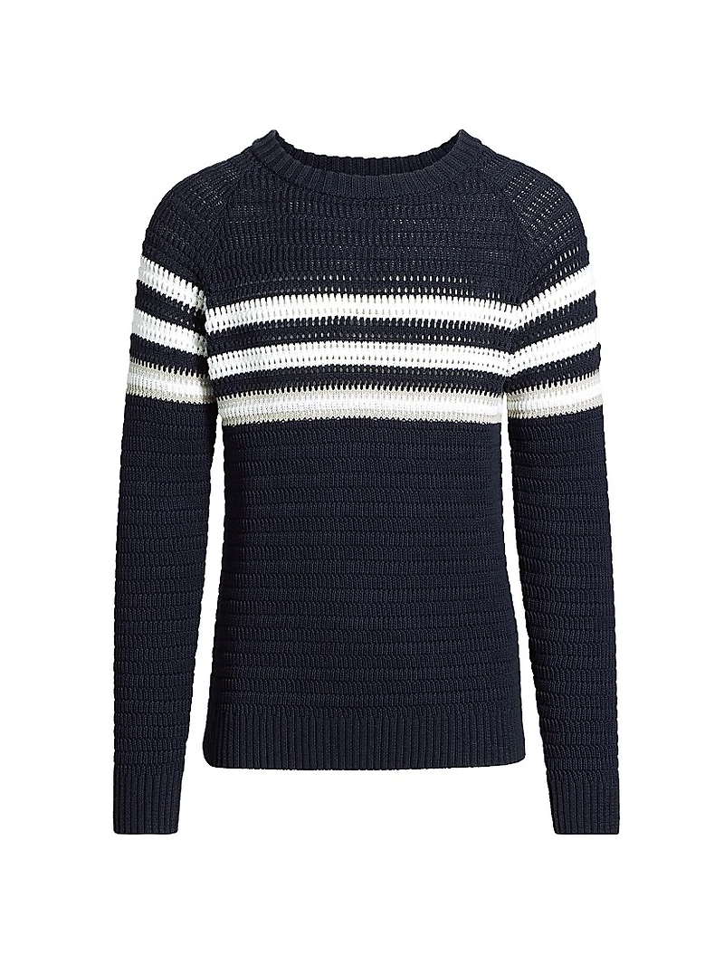 Texture Rugby Stripe Sweater