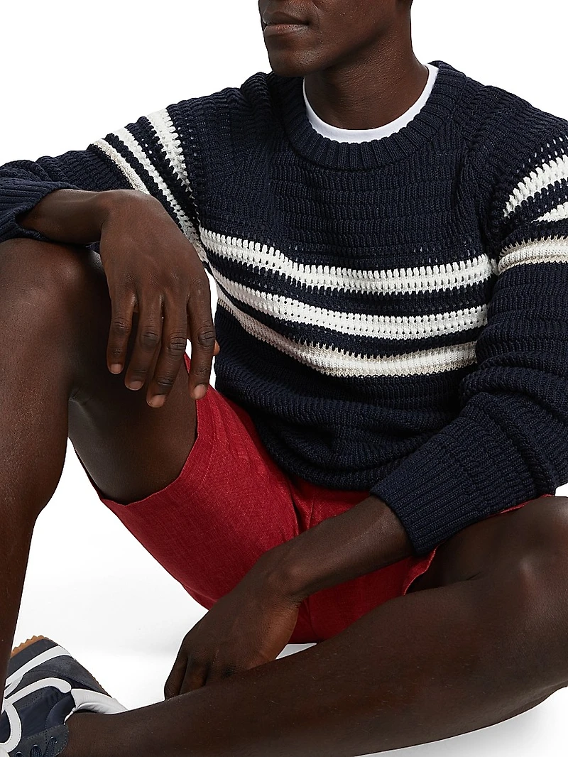 Texture Rugby Stripe Sweater