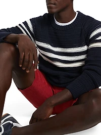Texture Rugby Stripe Sweater