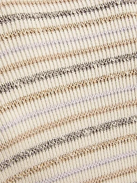 Striped Cotton-Blend Sweater