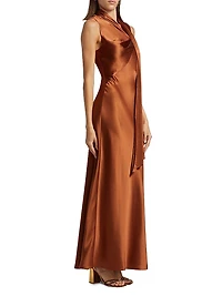 Jeffries Satin Maxi Dress