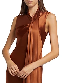 Jeffries Satin Maxi Dress