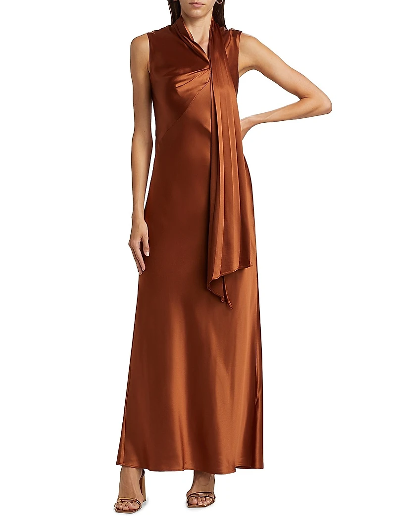 Jeffries Satin Maxi Dress