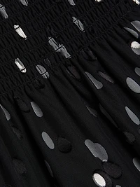 Leorelei Dot-Print Halterneck Minidress