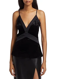 Otis Velvet Camisole Top