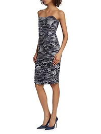 Bonnie Floral Ruched Tube Dress